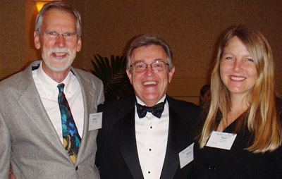 Proud Father of the Harvey Mudd College Green Engineering Award: Presenting with Professors Richard Haskell and Ann Harris at TechAmerica Banquet